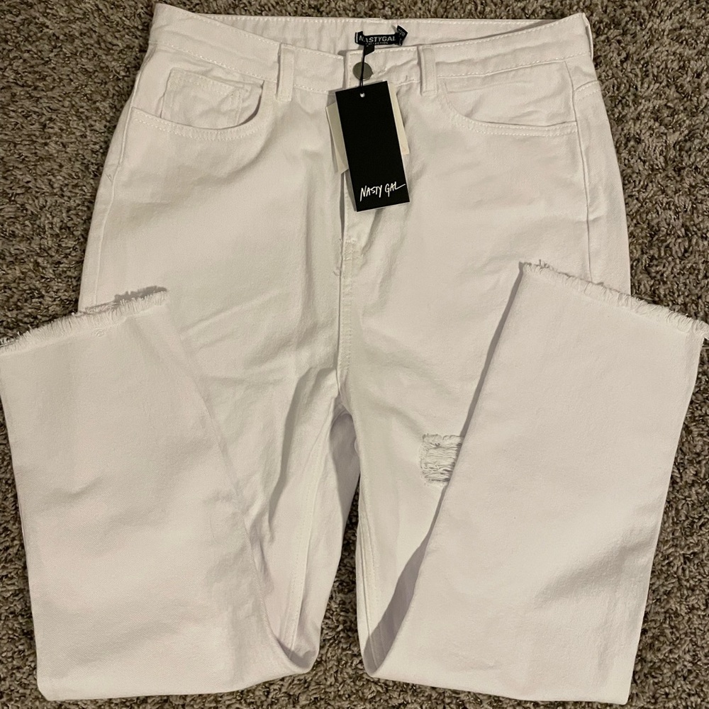 Relaxed Straight Leg Jeans